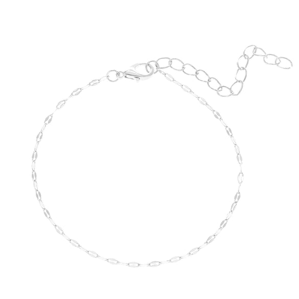 Wholesale Women's Alloy Geometric Multilayer Chain Anklet Foot Accessories