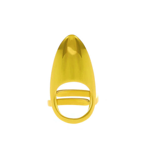 Wholesale Women's Alloy Geometric Pointed Nail Ring Set Jewelry With Electroplating And Ins Style