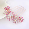 Wholesale Women's Alloy Hair Accessories With Rhinestone Bow Pearl Plaid Animals Zodiac Electroplated Design