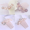 Wholesale Women's Alloy Hair Accessories With Rhinestone Bow Pearl Plaid Animals Zodiac Electroplated Design