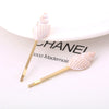 Wholesale Women's Alloy Hair Clip With Starfish Conch Cherry Flower Design Electroplated