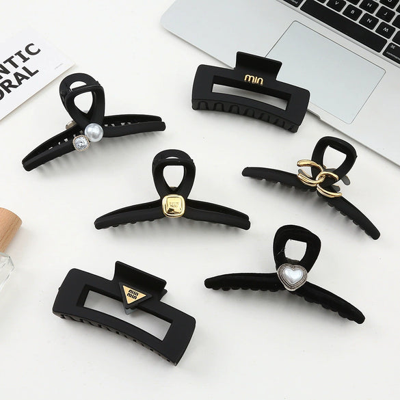 Wholesale Women's Alloy Handmade Shark Clip Hairpin Bow Hairpin