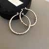 Wholesale Women's Alloy Heart Shape High Sense Electroplated Ring Earrings