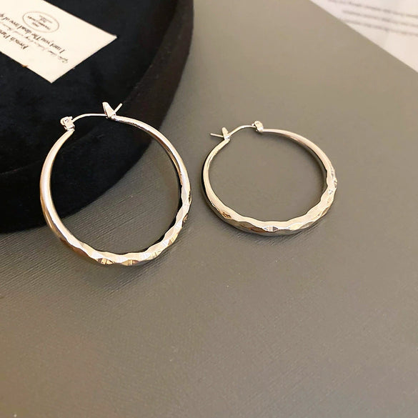 Wholesale Women's Alloy Heart Shape High Sense Electroplated Ring Earrings