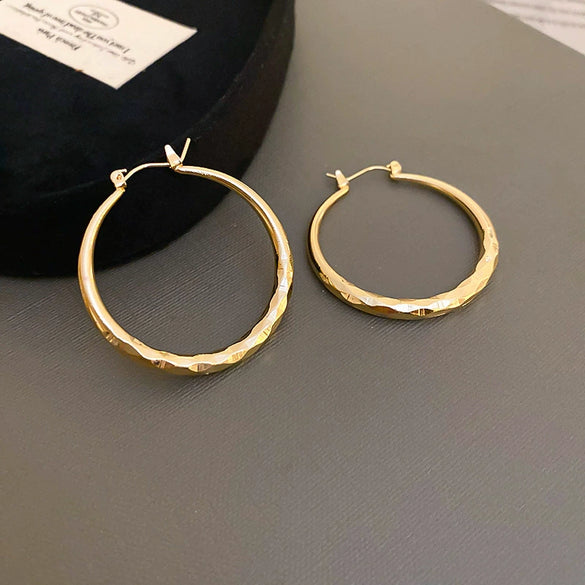 Wholesale Women's Alloy Heart Shape High Sense Electroplated Ring Earrings
