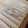 Wholesale Women's Alloy Heart Shape High Sense Electroplated Ring Earrings