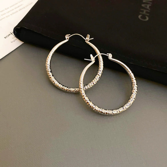 Wholesale Women's Alloy Heart Shape High Sense Electroplated Ring Earrings