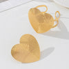 Wholesale Women's Alloy Jewelry Set With Geometric Pattern Electroplated For Sweet And Cool Style