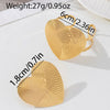 Wholesale Women's Alloy Jewelry Set With Geometric Pattern Electroplated For Sweet And Cool Style