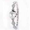 Wholesale Women's Alloy Leisure Round Dial Quartz Bracelet Watch With Printed Logo
