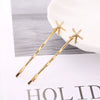 Wholesale Women's Alloy Natural Style Ocean Series Shell Starfish Conch Hairpin Electroplated Oneword Clip Headwear