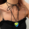 Wholesale Women's Alloy Pearl Necklace With Heart Shape And Electroplating Design