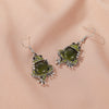 Wholesale Women's Alloy Pet Jewelry With Frog Pattern And Corn Chain Electroplated Earrings And Necklace
