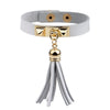 Wholesale Women's Alloy Real Leather Geometric Fan Tassel Rivet Electroplated Fashion Ol Bracelet
