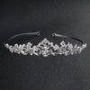 Wholesale Women's Alloy Rhinestone Crown Headband Jewelry For Bridal Birthday Party Wedding Electroplated