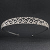 Wholesale Women's Alloy Rhinestone Crown Headband Jewelry For Bridal Birthday Party Wedding Electroplated