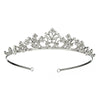Wholesale Women's Alloy Rhinestone Crown Headband Jewelry For Bridal Birthday Party Wedding Electroplated