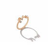 Wholesale Women's Alloy Rhinestone Geometric Ring
