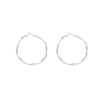 Wholesale Women's Alloy 925 Silver Needle Geometric Big Circle Irregular Earrings With Electroplating Treatment