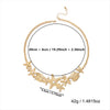 Wholesale Women's Alloy Star Shape Electroplated Necklace With Regular Chain Casual Minimalist Style