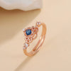Wholesale Women's Alloy Zirconia Love Bow Ring Set
