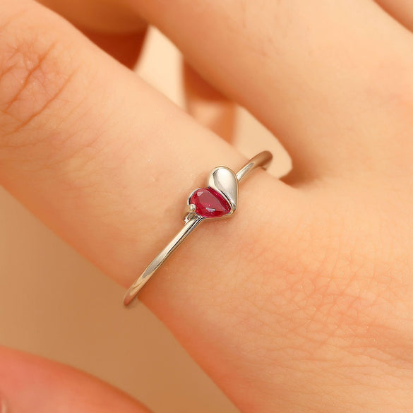 Wholesale Women's Alloy Zirconia Love Bow Ring Set
