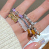 Wholesale Women's Alloy Zirconia Love Bow Ring Set