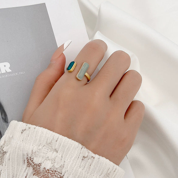 Wholesale Women's Alloy Zirconia Love Bow Ring Set
