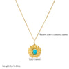 Wholesale Women's Ancient Style Plants And Flowers Pattern Gold Plated Stainless Steel Jewelry Set Including Earrings Necklaces And Bracelets
