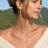 Wholesale Women's Animal Style Titanium Steel And Stainless Steel Electroplated Earrings And Necklace Set