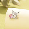 Wholesale Women's Animal Zodiac Style Titanium Steel Electroplated Screw Ear Nails