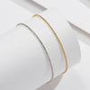 Wholesale Women's Anklet S925 Sterling Silver Geometric Simple Style