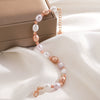 Wholesale Women's Baroque Handmade Imitation Pearl Round Bracelet