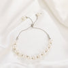 Wholesale Women's Baroque Handmade Imitation Pearl Round Bracelet