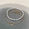 Wholesale Women's Baroque Handmade Imitation Pearl Round Bracelet