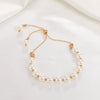 Wholesale Women's Baroque Handmade Imitation Pearl Round Bracelet