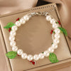 Wholesale Women's Baroque Handmade Imitation Pearl Round Bracelet