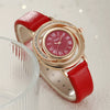 Wholesale Women's Belt Quartz Watch Alloy Case Pu Strap Stainless Steel Buckle Round Dial