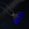 Wholesale Women's Bohemian Creative Feather Tassel Necklace With Geometric Style And Water Wave Chain