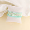 Wholesale Women's Bohemian Style Rice Bead Bracelet Set With Heart Pattern