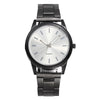 Wholesale Women's Business Fashion Midnight Steel Belt Quartz Watch With Round Dial And Stainless Steel Strap