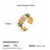 Wholesale Women's Cartoon Character Titanium Steel Electroplated Open Ring Fashion Jewelry
