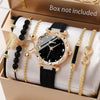 Wholesale Women's Casual Alloy Imitation Leather Belt Quartz Watch With Round Dial
