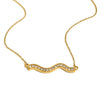 Wholesale Women's Casual Geometric Stainless Steel 18K Goldplated Pendant Necklace
