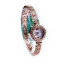 Wholesale Women's Casual Square Metal Alloy Stainless Steel Bracelet Watch With Diamond Inlay