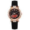 Wholesale Women's Casual Student Quartz Belt Watch Plastic Case Imitation Leather Strap Stainless Steel Buckle Round Dial