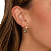 Wholesale Women's Casual Style S925 Silver Earrings With Heart Shape Letter Shape And Constellation Pattern Real Gold Plated