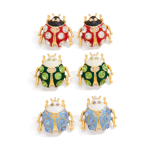 Wholesale Women's Childlike Style Stainless Steel Electroplated Animal And Zodiac Themed Earrings