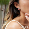 Wholesale Women's Childlike Style Stainless Steel Electroplated Animal And Zodiac Themed Earrings