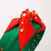 Wholesale Women's Christmas Beaded Diamond Cloth Headband Hair Accessories